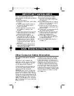 Preview for 2 page of Hamilton Beach Party Crock 840149601 Use & Care Manual