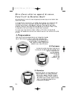 Preview for 14 page of Hamilton Beach Party Crock 840149601 Use & Care Manual