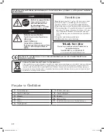 Preview for 40 page of Hamilton Beach Proctor Silex Tested.Proven 66900 Series Operation Manual