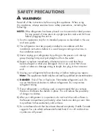 Preview for 3 page of Hamilton Beach REFHB270BE User Manual