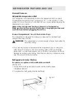 Preview for 9 page of Hamilton Beach REFHB270BE User Manual