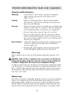 Preview for 12 page of Hamilton Beach REFHB270BE User Manual