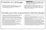Preview for 26 page of Hamilton Beach Round Air Fry Lid Manual