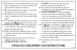 Preview for 59 page of Hamilton Beach SC30 Operation Manual - Original Instructions