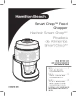 Hamilton Beach Smart Chop 72950 Manual preview