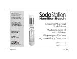 Предварительный просмотр 1 страницы Hamilton Beach SodaStation Manual