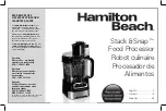 Hamilton Beach Stack & Snap 70723 Manual preview