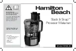 Preview for 75 page of Hamilton Beach Stack & Snap Operation Manual - Original Instructions