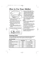 Preview for 4 page of Hamilton Beach StepSavor Elecrric Skillet Owner'S Manual