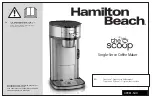 Предварительный просмотр 1 страницы Hamilton Beach The Scoop Single-Serve Coffeemaker Manual