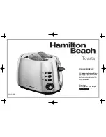 Предварительный просмотр 1 страницы Hamilton Beach Toaster Oven Quick Manual