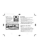 Preview for 4 page of Hamilton Beach TrueAir 04210 Use & Care Manual