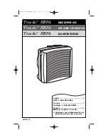 Hamilton Beach TrueAir HEPA Use & Care Manual preview