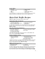 Предварительный просмотр 9 страницы Hamilton Beach Waffle Stix User Manual