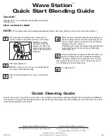 Предварительный просмотр 1 страницы Hamilton Beach Wave Station Quick Start Manual