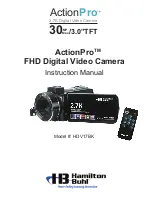 Preview for 1 page of Hamilton/Buhl ActionPro HDV17BK Instruction Manual