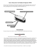 Предварительный просмотр 2 страницы Hamilton/Buhl BT010 Operating Instructions Manual