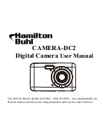 Предварительный просмотр 1 страницы Hamilton/Buhl CAMERA-DC2 User Manual