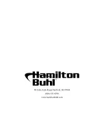 Предварительный просмотр 20 страницы Hamilton/Buhl CAMERA-DC2 User Manual