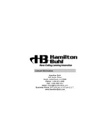 Предварительный просмотр 4 страницы Hamilton/Buhl ISD-AAB User Manual