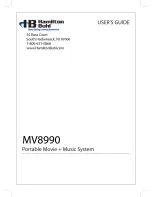 Hamilton/Buhl MV-8990 User Manual предпросмотр