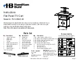 Предварительный просмотр 1 страницы Hamilton/Buhl PLCAB5434E Instructions