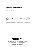 Preview for 1 page of Hamilton/Buhl SpectraVR 360 Instruction Manual