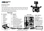 Preview for 1 page of Hamilton/Buhl SWB-80 Instruction Sheet