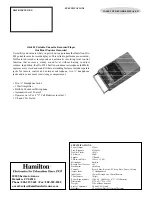 Preview for 1 page of Hamilton Electronics HA-802 Specifications