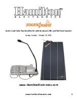 Hamilton Electronics SL-930 Setup Manual preview