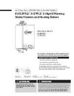 Preview for 1 page of Hamilton Engineering EVO HW 299 Series Installing, Operating & Maintaining