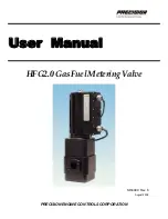 Hamilton Sundstrand Company Gas Fuel Metering Valve HFG2.0 User Manual preview