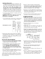 Preview for 2 page of Hamilton 10HF Installation & Operating Instructions