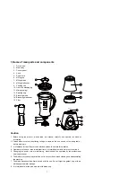 Предварительный просмотр 3 страницы Hamilton BH-703S Manual