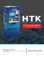 Предварительный просмотр 1 страницы Hamilton HTK Pay Station Installation Manual