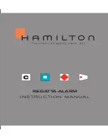 Preview for 1 page of Hamilton Regatta-alarm Instruction Manual