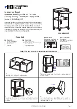 HamiltonBuhl SVCAB42226E Instruction Sheet preview