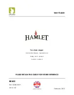 Preview for 1 page of Hamlet BK540 User Manual