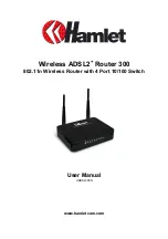 Hamlet HRDSL300N User Manual preview