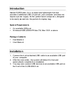 Preview for 3 page of Hamlet hub mobile 4 User Manual