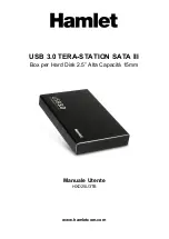 Hamlet HXD25U3TB User Manual preview