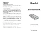 Hamlet HXD3CCUU User Manual preview