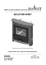 Hamlet Solution Inset 5 Installation Instructions Manual preview