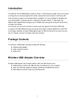 Preview for 4 page of Hamlet Wireless USB 150 User Manual