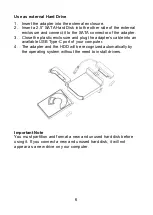 Предварительный просмотр 6 страницы Hamlet XADTC-SATA User Manual