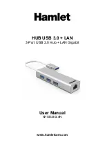 Hamlet XHUB330LAN User Manual preview