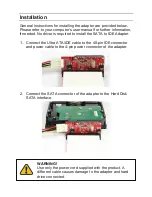 Preview for 3 page of Hamlet XIDESAPCB Quick Installation Manual