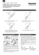 Hamlet XPADLOCK200F User Manual preview