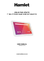 Hamlet XZPAD470LTE User Manual preview