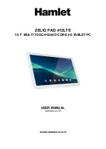 Preview for 1 page of Hamlet ZELIG PAD 412LTE User Manual